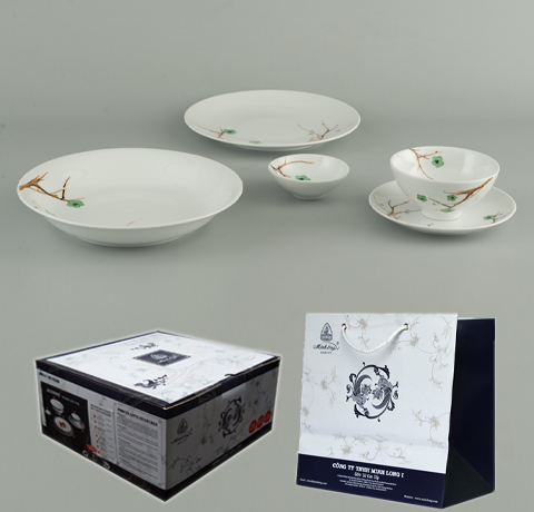 BỘ BÀN ĂN 35SP DAISY THANH MAI MINH LONG