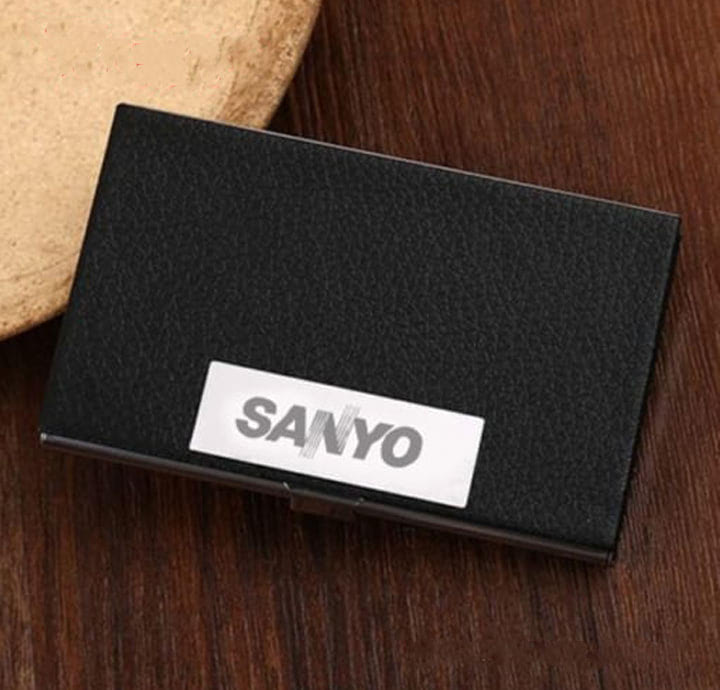 MẪU VÍ NAMECARD SIMILI IN LOGO SANYO