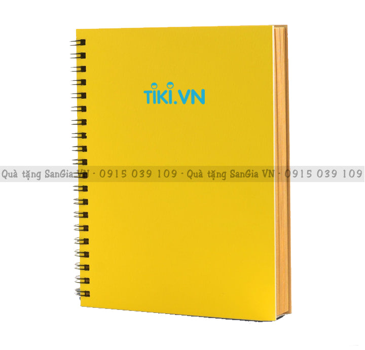 MẪU SỔ TAY LÀM QUÀ TẶNG NHÂN VIÊN IN LOGO TIKI