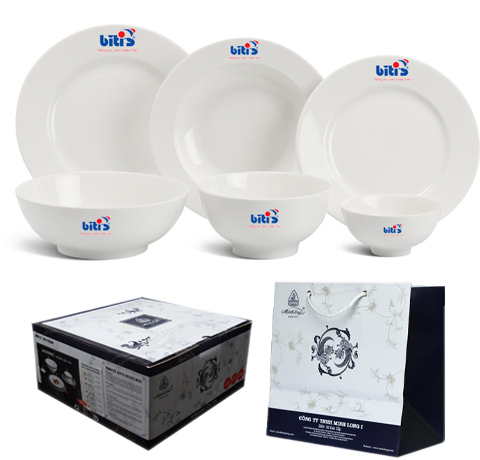 BỘ TÔ CHÉN DĨA 14 MÓN LÀM QUÀ TẶNG SINH NHẬT VỢ