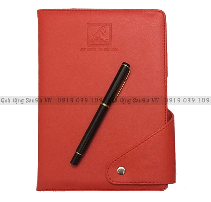 MẪU SỔ QUÀ TẶNG DOANH NGHIỆP SIMILI DẬP LÚN LOGO