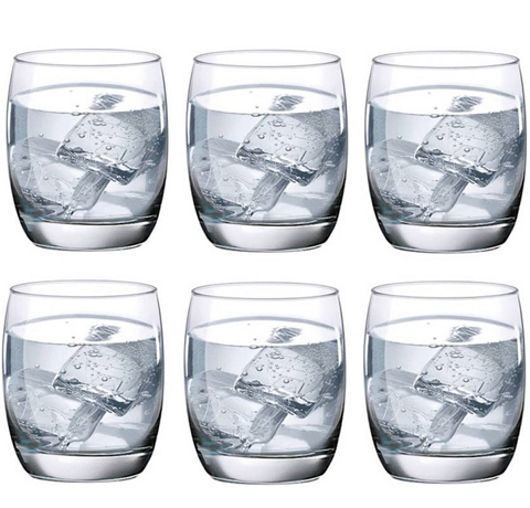 BỘ 6 LY IVORY ROCK 320ml OCEAN (HỘP ĐẸP) LÀM QUÀ TẶNG QUẢNG CÁO