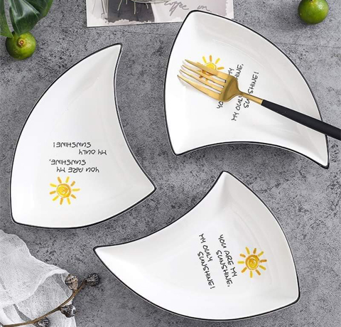 BỘ KHAY ĐỰNG MỨT TẾT 3 CÁNH QUÀ TẶNG TẾT GIÁ RẺ