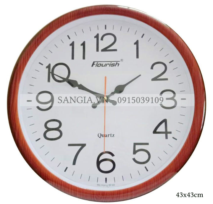 MẪU ĐỒNG HỒ TRÒN 43CM CAO CẤP