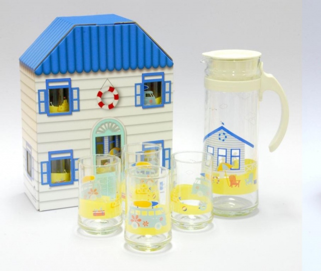 BỘ BÌNH PATIO IN NGÔI NHÀ 4 LY OCEAN