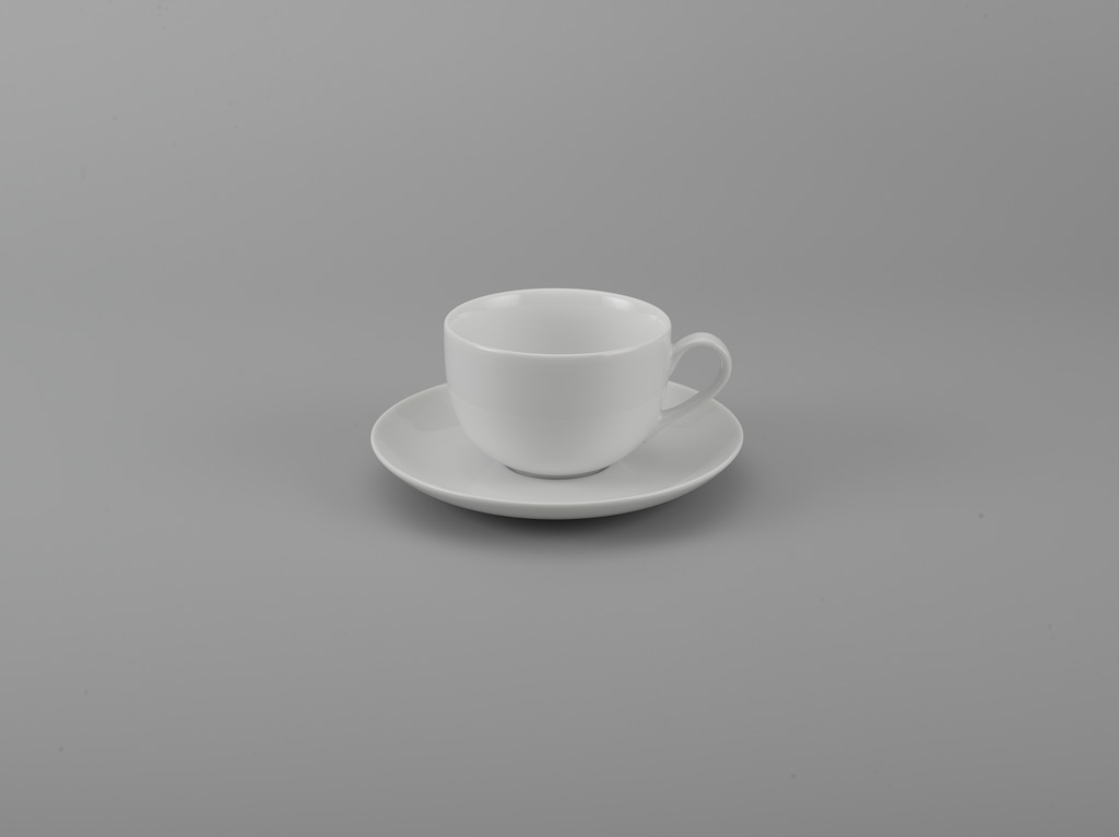 DĨA LÓT TÁCH 14.4cm CAMELLIA TRẮNG MINH LONG