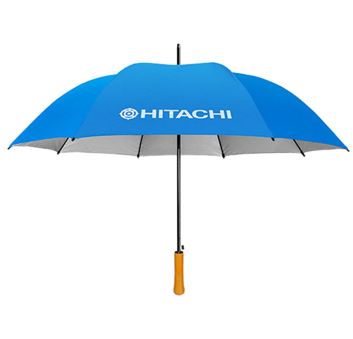 MẪU DÙ QUẢNG CÁO GIÁ RẺ IN LOGO HITACHI