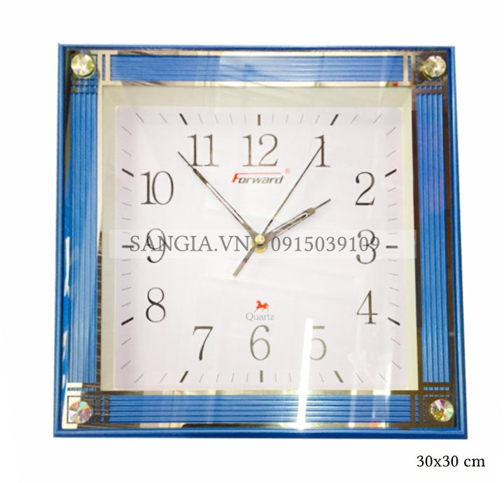 MẪU ĐỒNG HỒ VUÔNG 30CM LÀM QUÀ TẶNG ĐỐI TÁC