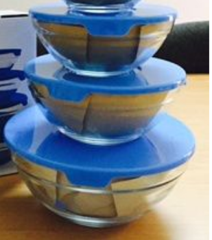 THỐ THỦY TINH 3 MÓN, ĐÓNG THÙNG NẶP RIÊNG, KHÔNG CÓ HỘP MÀU INDO