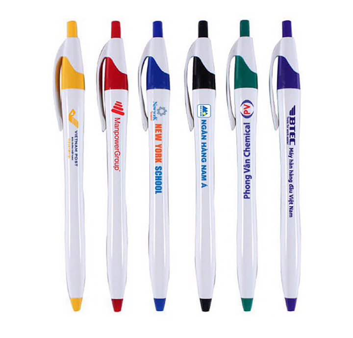 MẪU BÚT BI GIÁ RẺ IN LOGO NGÂN HÀNG NAM Á