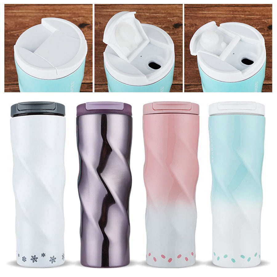 BÌNH GIỮ NHIỆT STARBUCKS 500ML KIỂU XOẮN ỐC LÀM QUÀ TẶNG