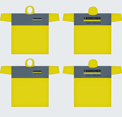 ÁO MƯA QUÀ TẶNG KARCHER