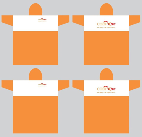 ÁO MƯA QUÀ TẶNG COOP XTRA