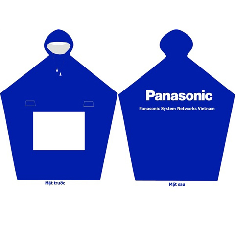 ÁO MƯA QUÀ TẶNG PANASONIC