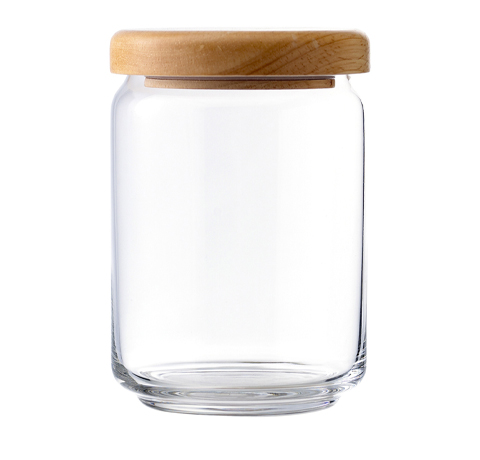 LỐ HŨ POP JAR NẮP GỖ 650ml OCEAN