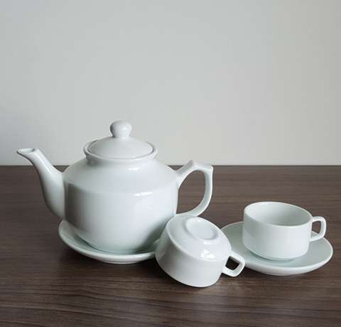 BỘ ẤM UỐNG TRÀ BÁT TRÀNG VUÔNG QUAI CẮT 0,65L MẪU ĐỘC LẠ