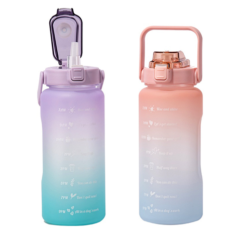 BÌNH NƯỚC SIZE LỚN 2 LÍT CÓ CHIA VẠCH LÀM QUÀ VĂN PHÒNG