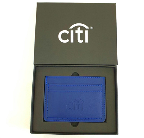 MẪU VÍ NAMECARD KHẮC LOGO CITIBANK