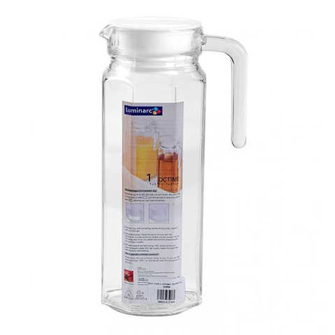 BÌNH NƯỚC THỦY TINH LUMINARC OCTIME 1,1L G2664