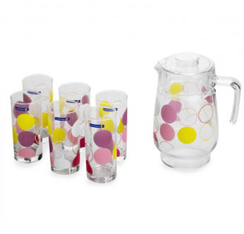 BỘ BÌNH LY THỦY TINH LUMINARC ZOOM G7170