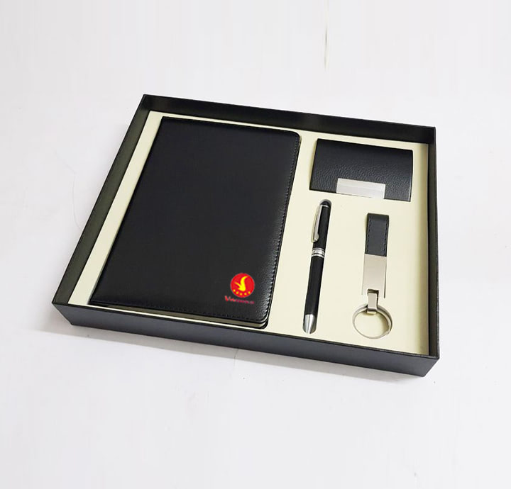 MẪU GIFTSET QUÀ TẶNG NHÂN VIÊN VĂN PHÒNG IN LOGO VIN GOUP