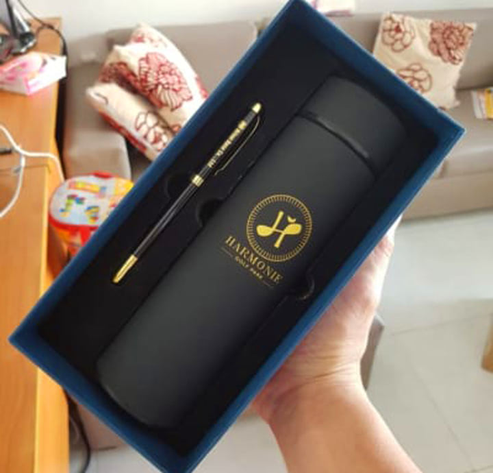 MẪU GIFTSET QUÀ TẶNG THÂN THIỆN IN LOGO HARMONIE