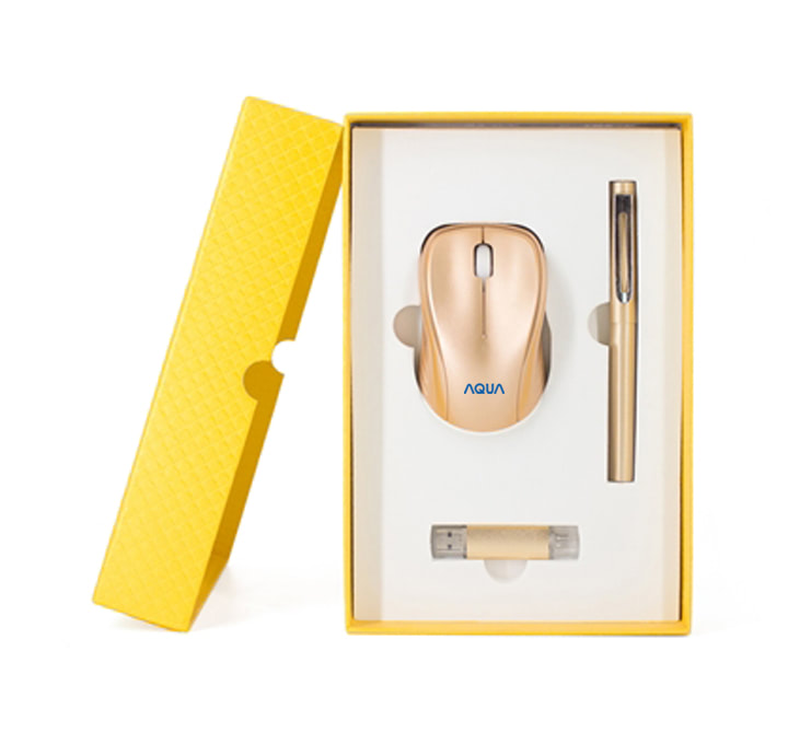 MẪU GIFTSET QUÀ TẶNG THEO TONE MÀU IN LOGO AUQA