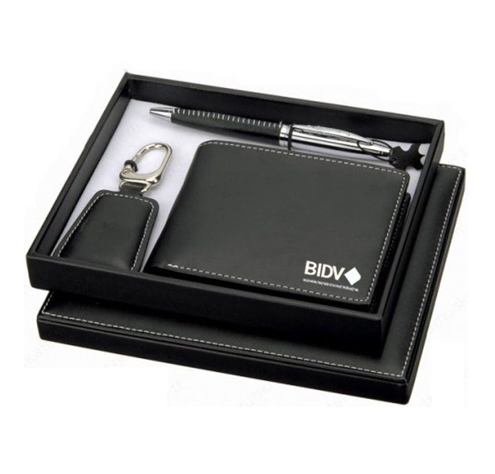 MẪU SET QUÀ TẶNG CHO NAM IN LOGO BIDV