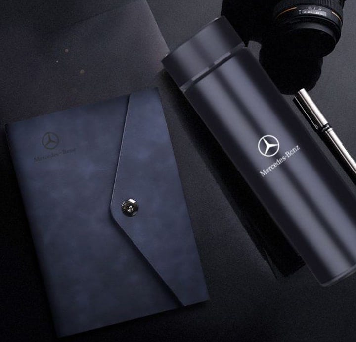 MẪU BỘ QUÀ TẶNG KHÁCH HÀNG CAO CẤP IN LOGO MERCEDES-BENS