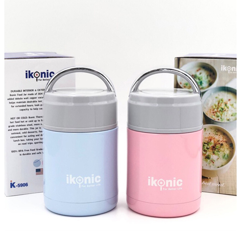 QUÀ TẶNG IN LOGO MẪU BÌNH GIỮ NHIỆT 800ml (ĐỰNG THỨC ĂN)