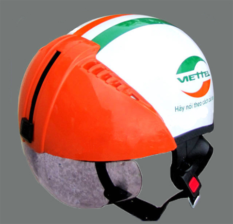 NÓN BẢO HIỂM QUẢNG CÁO VIETTEL