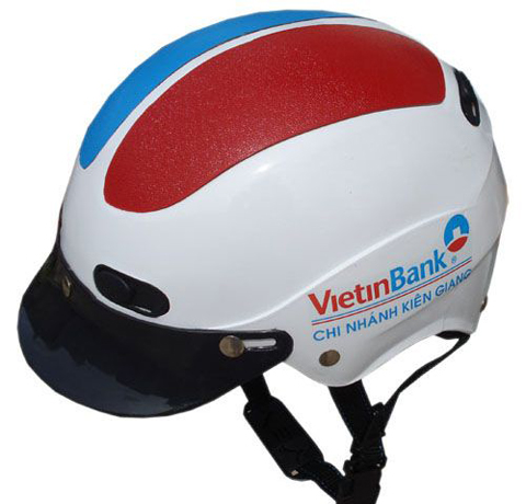 NÓN BẢO HIỂM QUẢNG CÁO VIETIN BANK