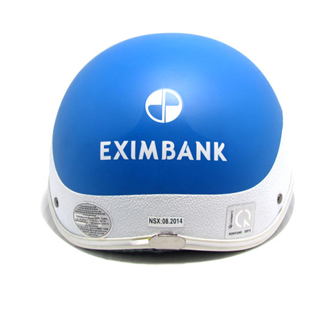 NÓN BẢO HIỂM QUẢNG CÁO NGÂN HÀNG EXIMBANK