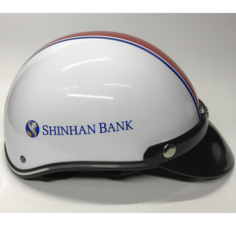 NÓN BẢO HIỂM QUẢNG CÁO SHINHAN BANK