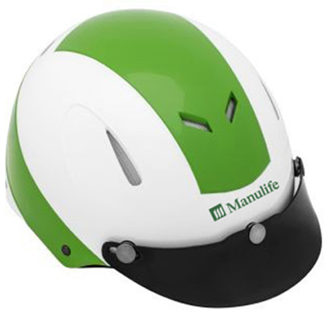 NÓN BẢO HIỂM QUẢNG CÁO MANU LIFE