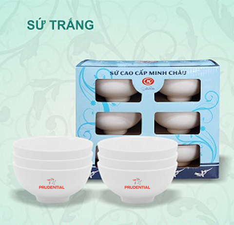 BỘ 6 CHÉN CƠM QUÀ TẶNG CÔNG NHÂN VIÊN VÀ KHÁCH HÀNG