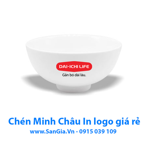 CHÉN CƠM SỨ MINH CHÂU 11.4cm LÀM QUÀ TẶNG GỐM SỨ