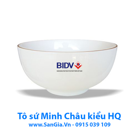 TÔ SỨ KIỂU HÀN QUỐC 20cm MINH CHÂU MẠ VÀNG SIÊU ĐẸP