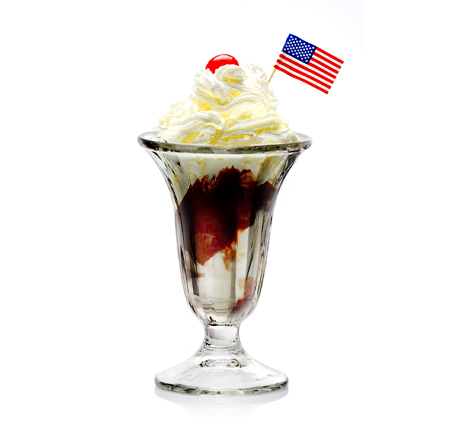 LY KEM ALASKA SUNDAE 225ml OCEAN (CHUYÊN DÙNG CHO QUÁN CAFE)