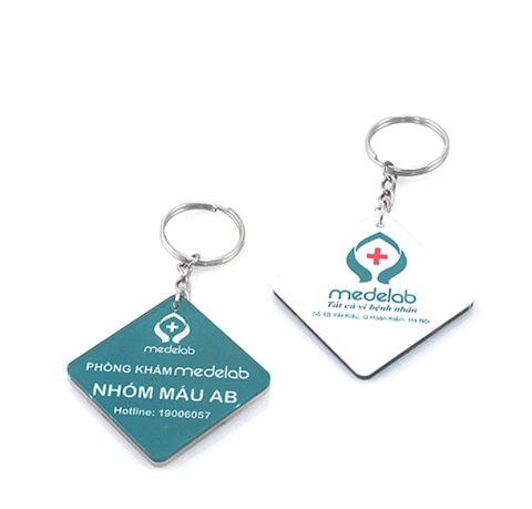 MẪU MÓC KHÓA VUÔNG QUẢNG CÁO GIÁ RẺ