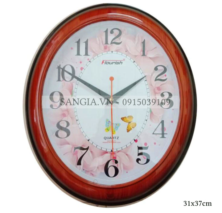 MẪU ĐỒNG HỒ OVAL 36.5CM