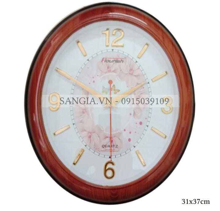 MẪU ĐỒNG HỒ OVAL 36.5CM