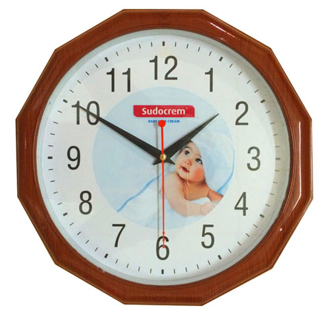 MẪU ĐỒNG HỒ ĐA GIÁC 33CM
