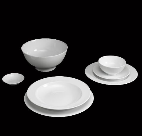 MẪU BỘ BÀN ĂN 22SP JASMINE MINH LONG IN LOGO