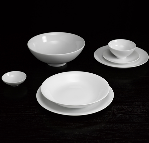 MẪU BỘ BÀN ĂN 35SP DAISY MINH LONG IN LOGO