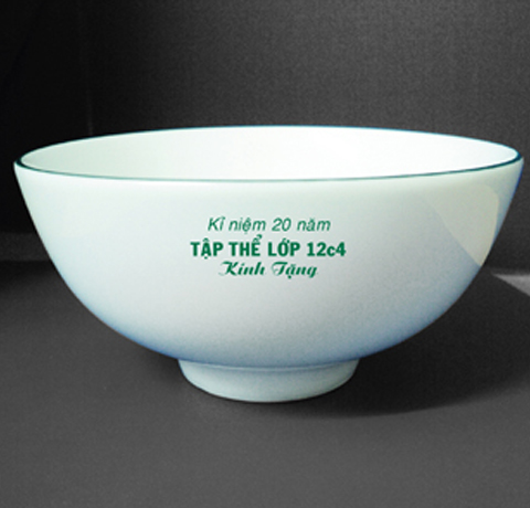 MẪU CHÉN CƠM 11cm JASMIE CHỈ XANH LÁ MINH LONG (GIÁ CHƯA GỒM IN LOGO)