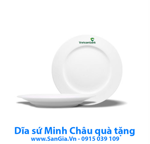 MÃU DĨA SỨ 20cm MINH CHÂU (GIÁ CHƯA GỒM IN LOGO)