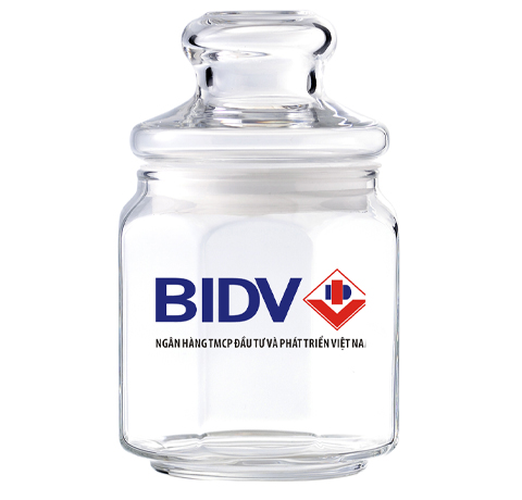 MẪU HŨ THỦY TINH 510ml OCEAN THÁI LAN IN LOGO