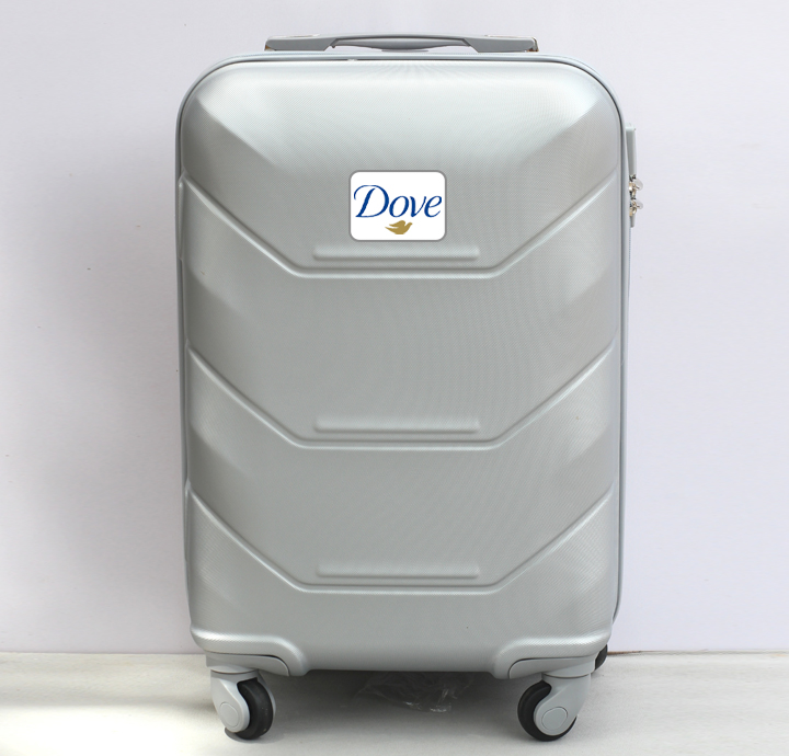 VALI QUÀ TẶNG GIÁ RẺ VÂN CHỮ V 20inch IN LOGO DOVE