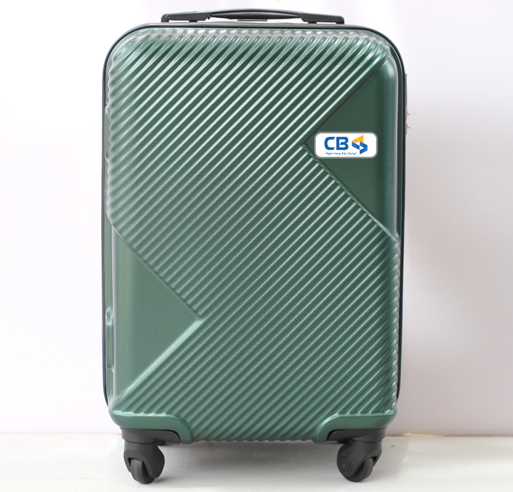 VALI KÉO 24inch IN LOGO NGÂN HÀNG XÂY DỰNG